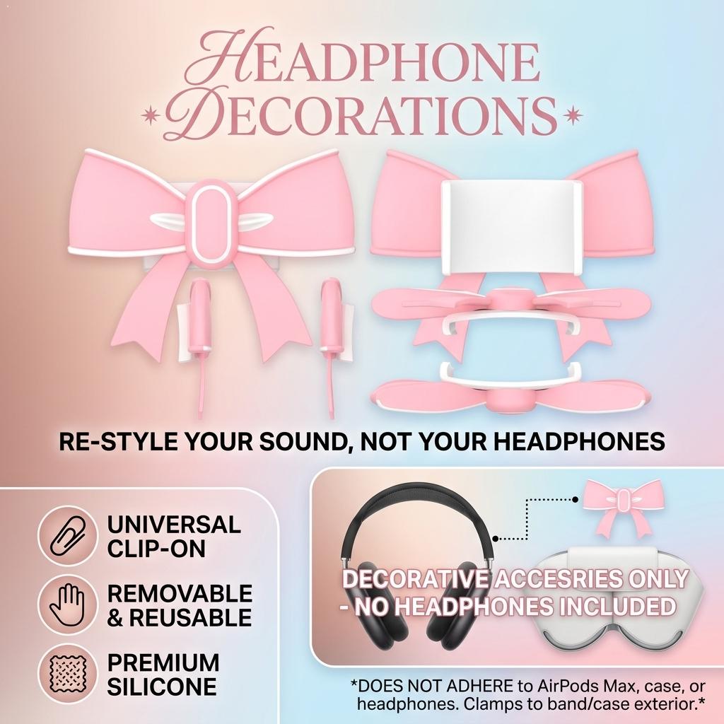 Beats Headphone Studio Pro - Voor Beats Studio Pro Decoratie Clip-on