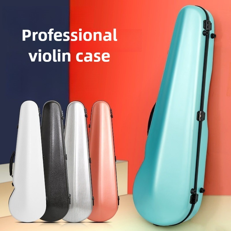 Musical Instrument Violin - Koolstofvezel Vioolkoffer Anti Drop Anti-collision Bescherming