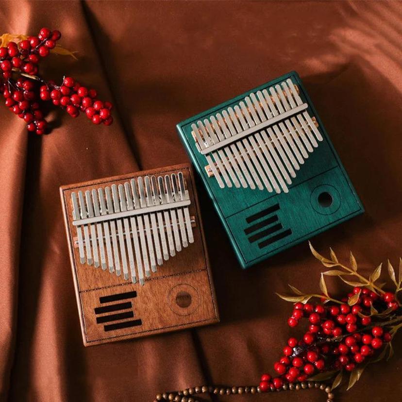 Musical Instrument Piano - Retro Kalimba 17 Key Thumb Piano