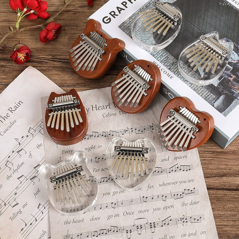 Musical Instrument Piano - 5*7 cm 8Key Kalimba Duim Piano