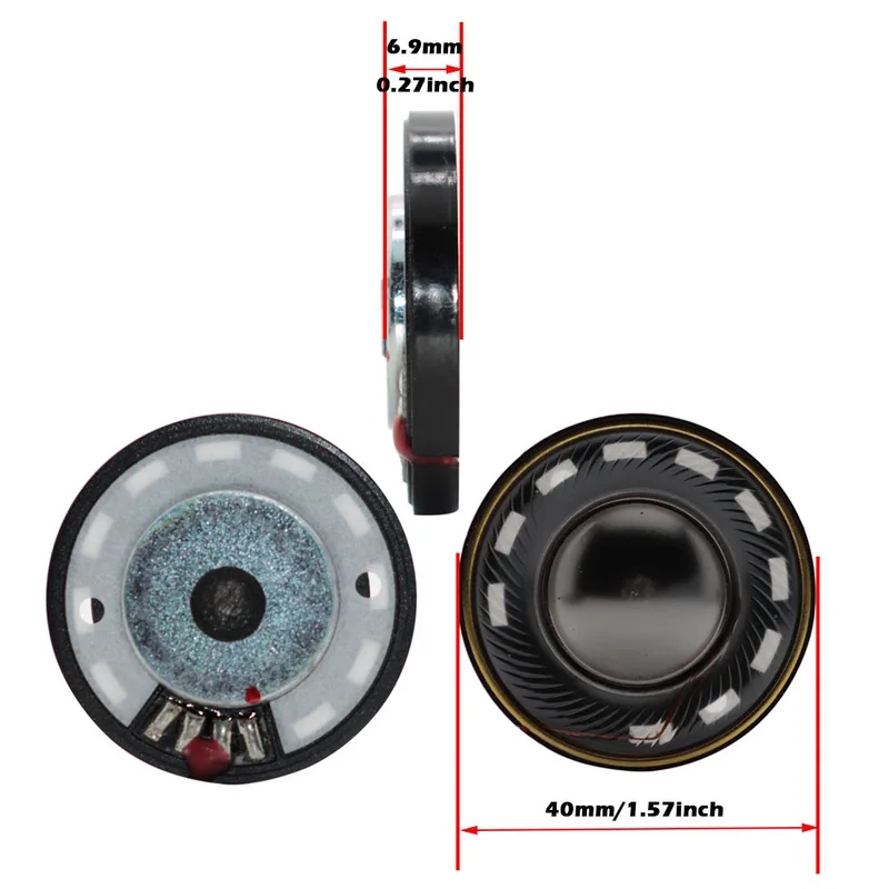 Beats Headphone Studio Pro - 40MM HIFI Geluidsspeaker Driver Units Compatibel
