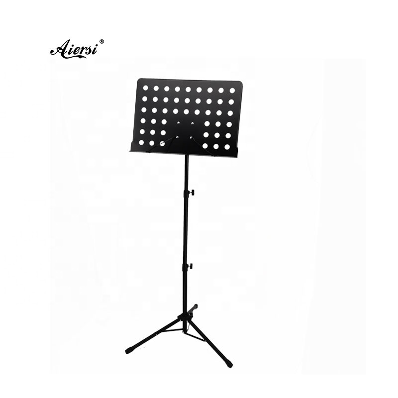 Musical Instrument Book - Verstelbare metalen opvouwbare bladmuziekboekstandaard Instrumentaccessoires Muziekboekstandaard