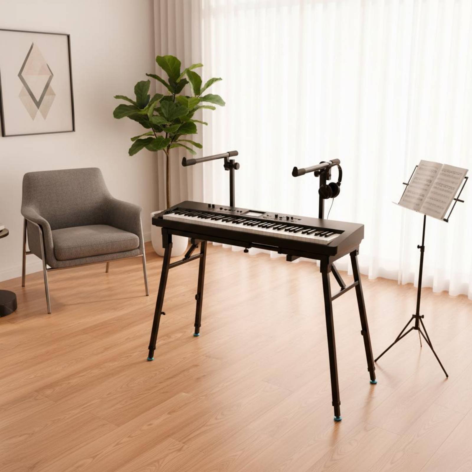Opvouwbare toetsenbordstandaar - Musical Instruments Easy recensie en prijs