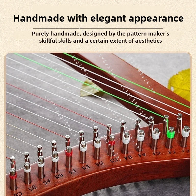 Handgemaakte 15-toon harp gelu - Musical Instrument Harp recensie en prijs
