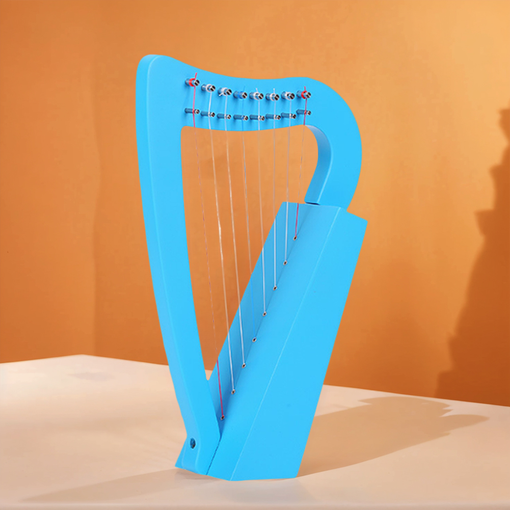 8-snarige lierharp massief hou - Musical Instrument Harp recensie en prijs