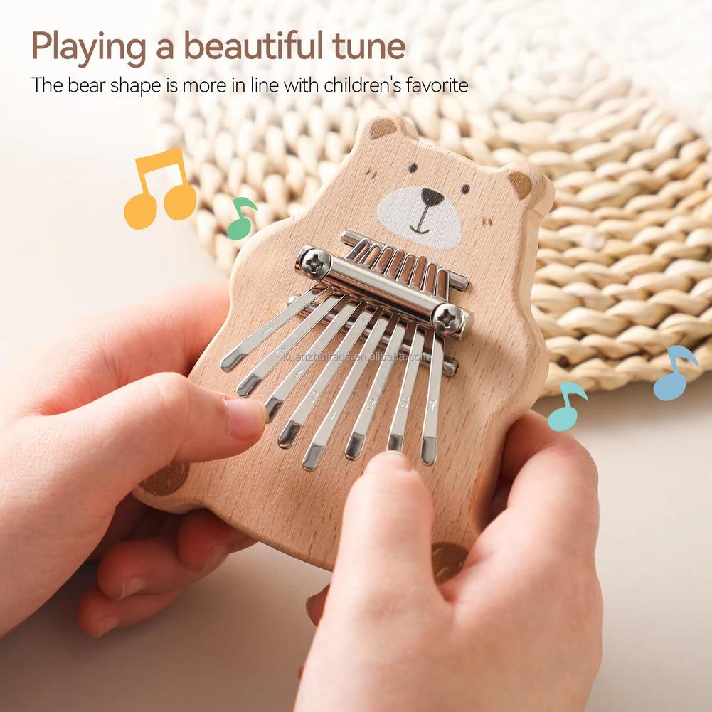 8-toetsen mini kalimba draagba - Musical Instrument Piano recensie en prijs
