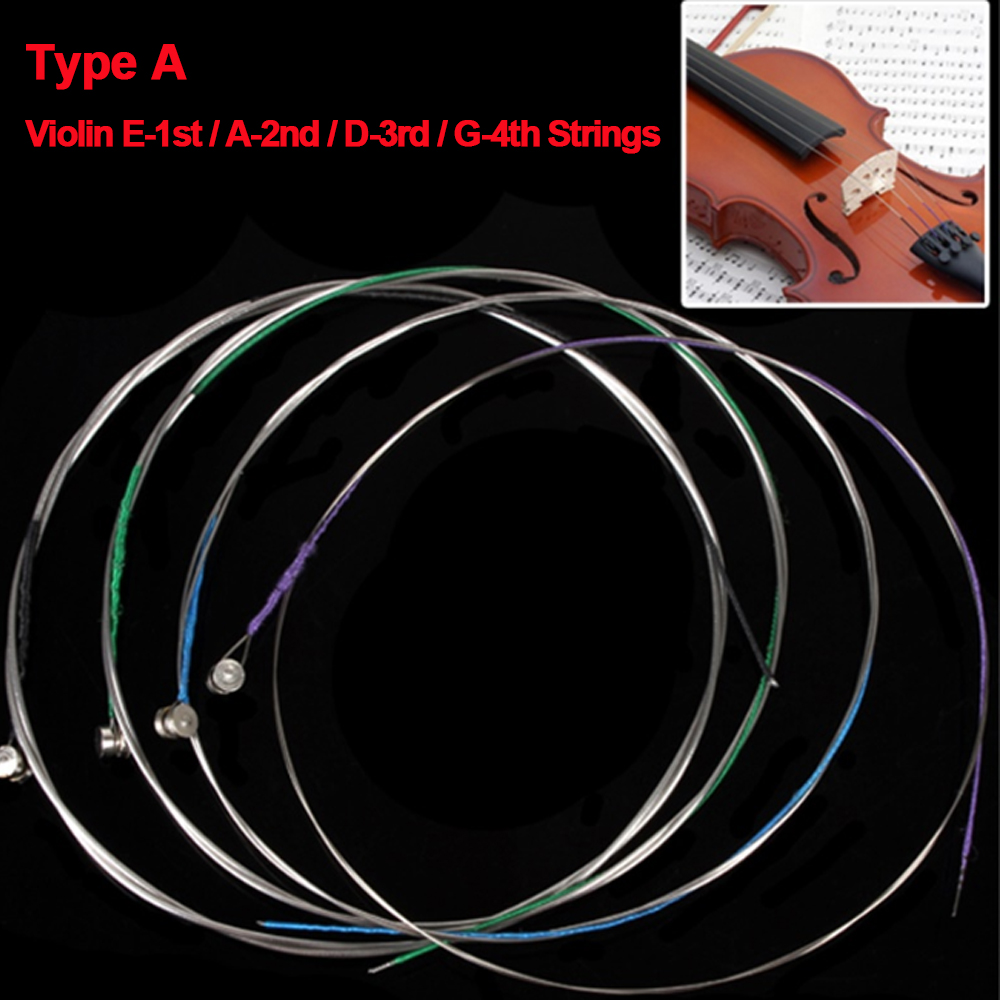 4 stks/set Vioolsnaren E-A-D-G - Musical Instrument Violin recensie en prijs