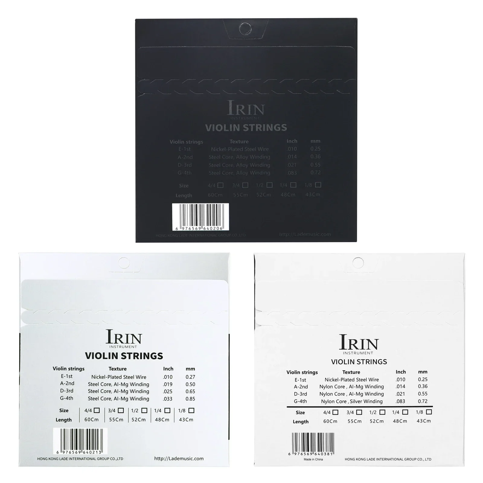 IRIN Vioolsnaren Professionele - Musical Instrument Violin recensie en prijs