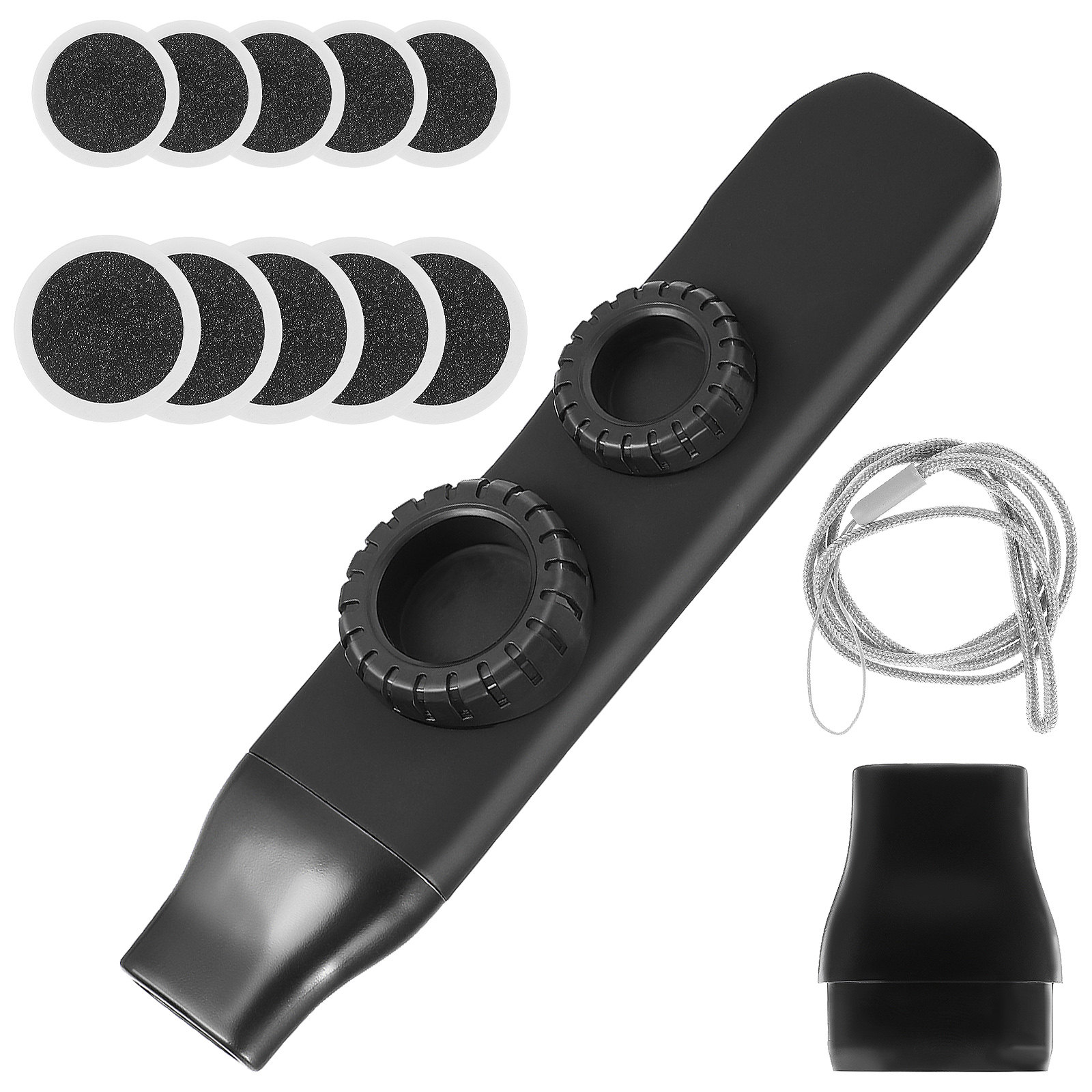 Dubbele fluitgat Kazoo-instrum - Musical Instrument Violin recensie en prijs