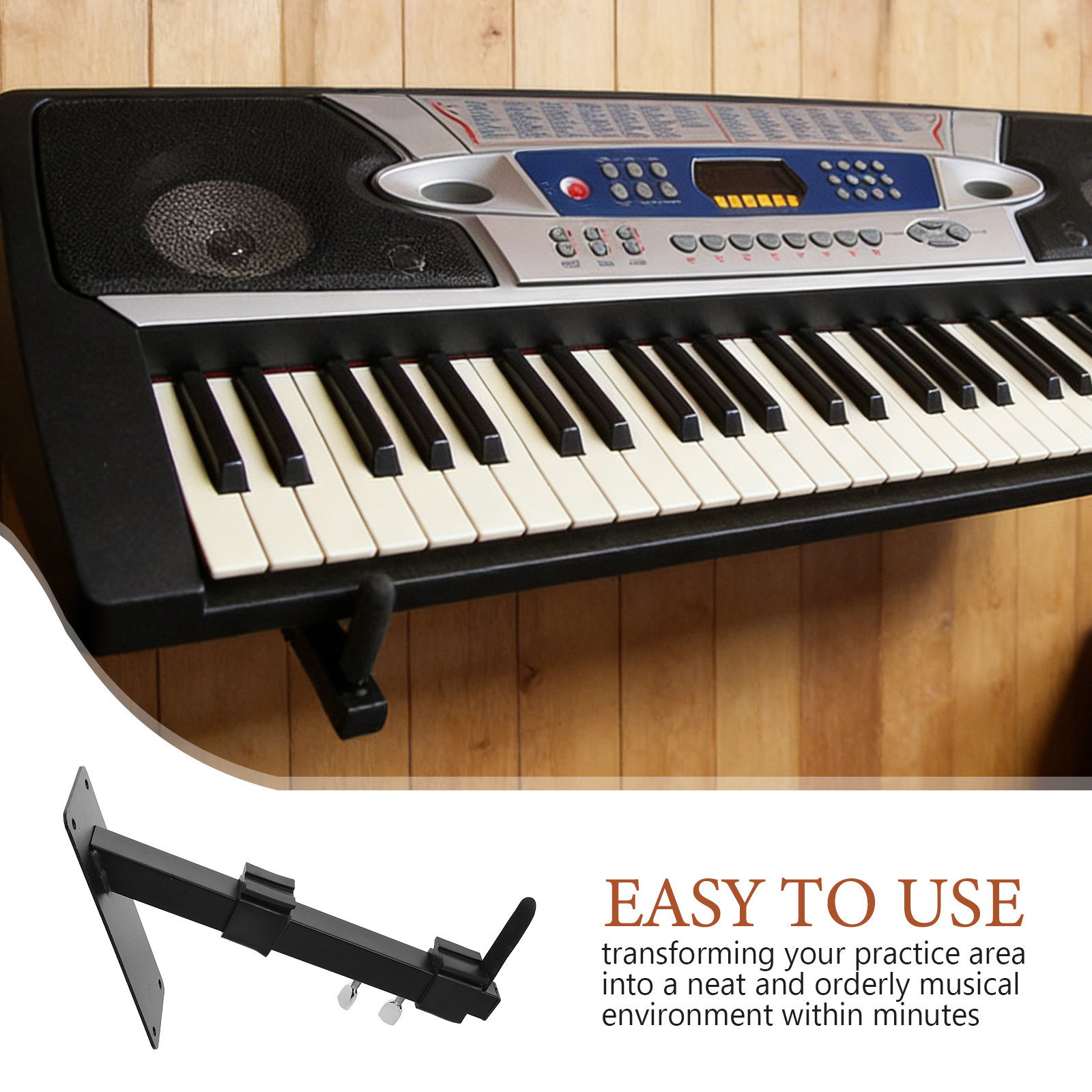 1 paar toetsenbordmuurhaak ver - Musical Instrument Piano recensie en prijs