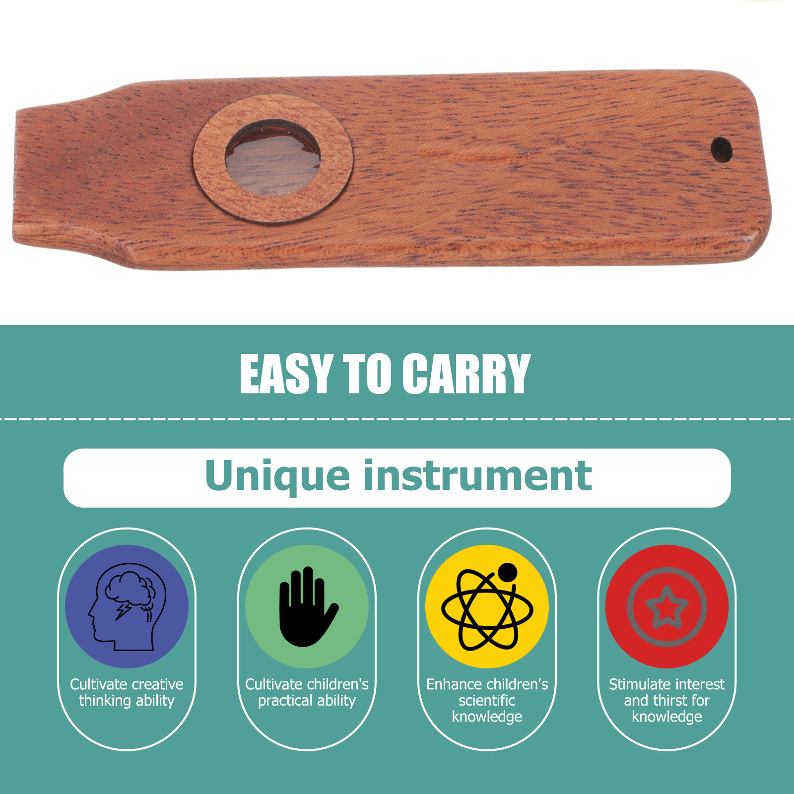 1Set Houten Kazoo Muziekinstru - Musical Instruments Easy recensie en prijs