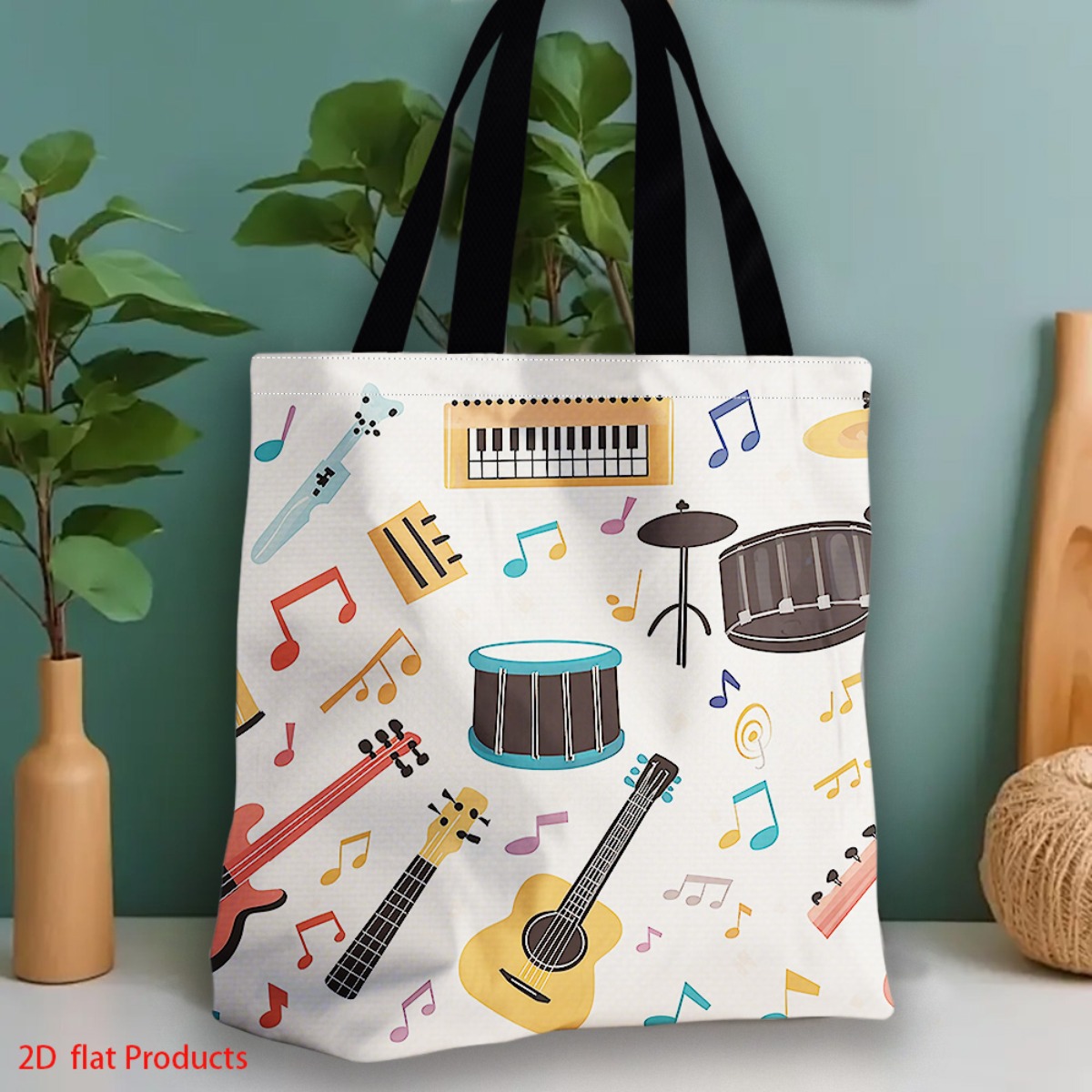 Boodschappentas met een levend - Musical Instrument Shop recensie en prijs