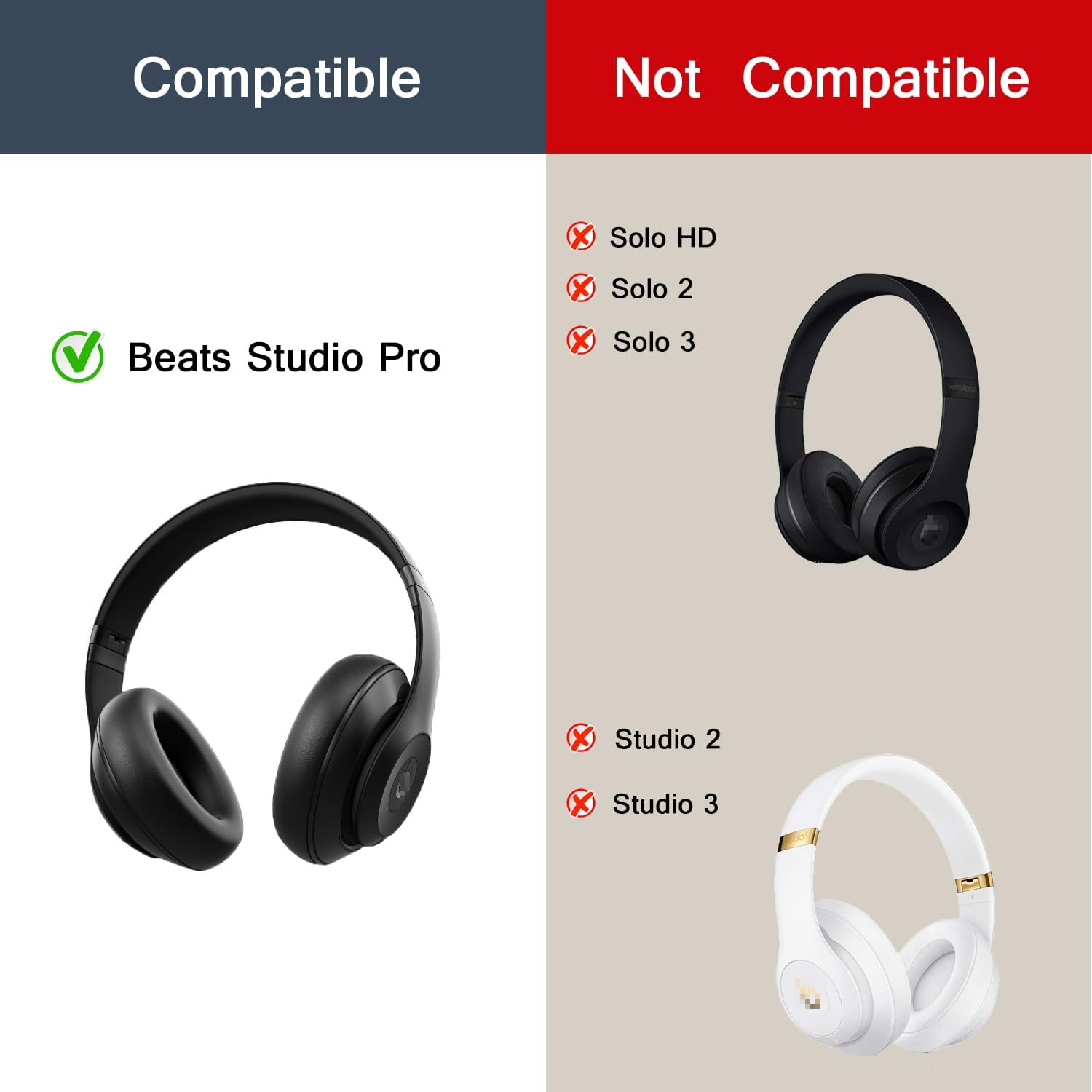 Vervangende oorkussens voor Be - Beats Headphone Studio Pro recensie en prijs