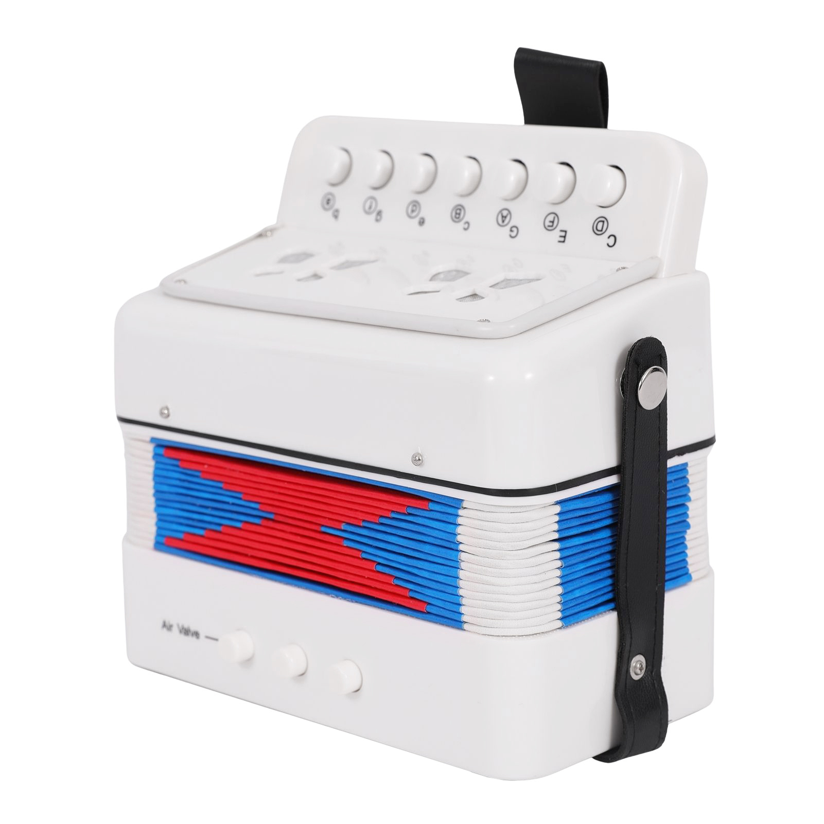 Mini 10-toetsen accordeonspeel - Musical Instrument Harmonium recensie en prijs