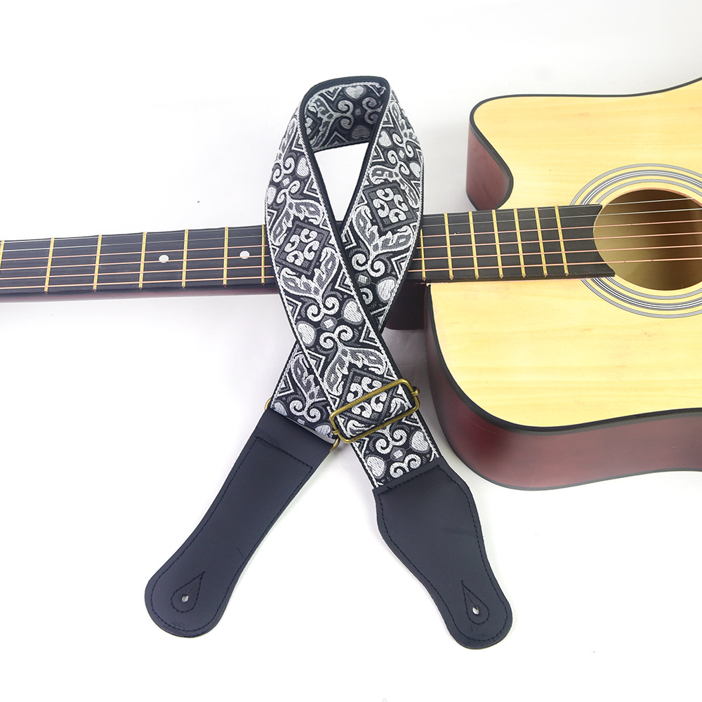 Gitaarband met geborduurde pri - Musical Instruments Easy recensie en prijs