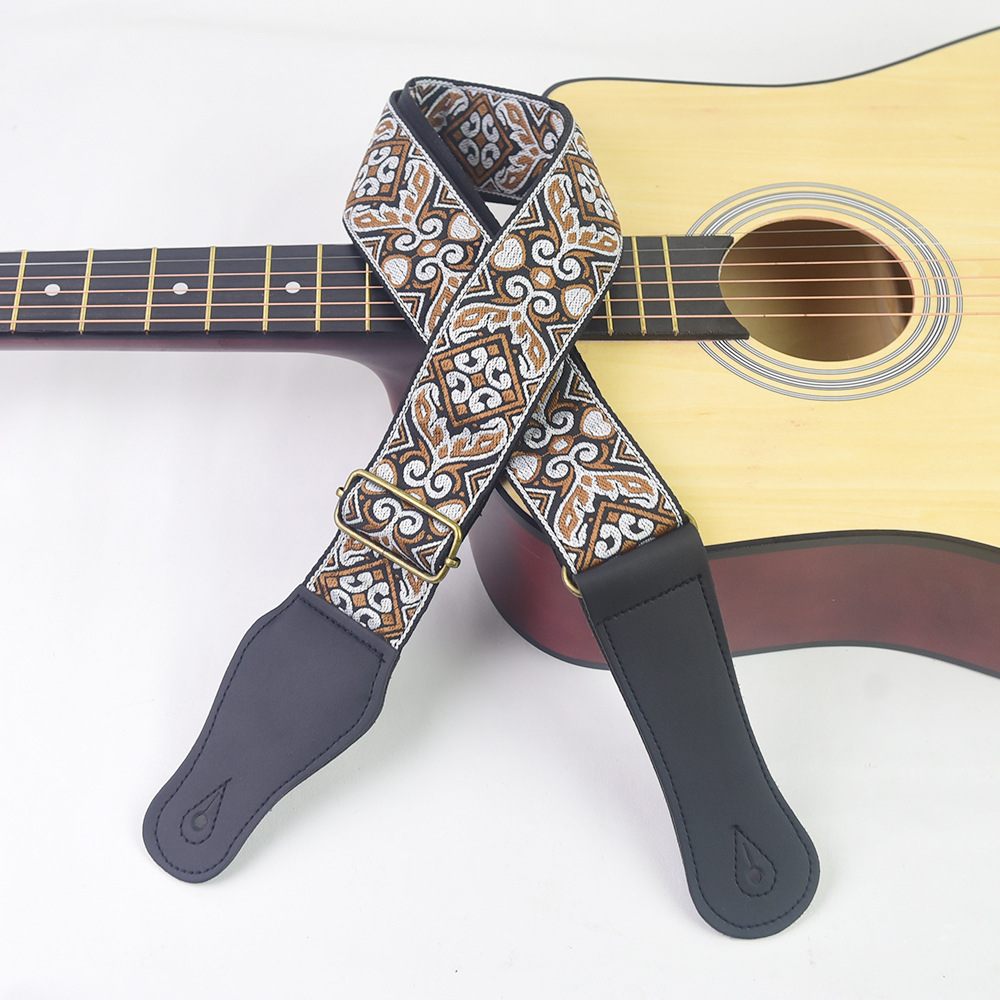 Gitaarband met geborduurde pri - Musical Instruments Easy recensie en prijs