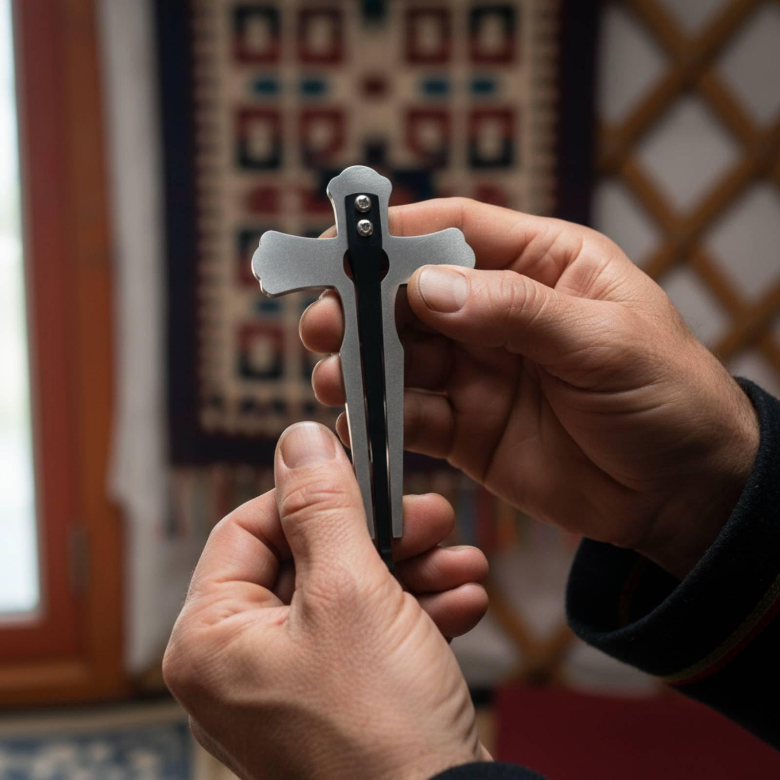 Mini zilveren mondharpe, handg - Musical Instrument Harp recensie en prijs