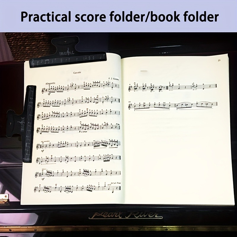 Notenclip Briefpapiermap Clip  - Musical Instrument Book recensie en prijs
