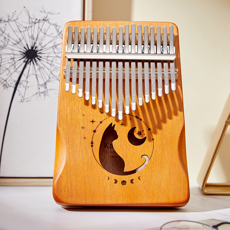 17-toetsen Kalimba kleurverloo - Musical Instrument Piano recensie en prijs