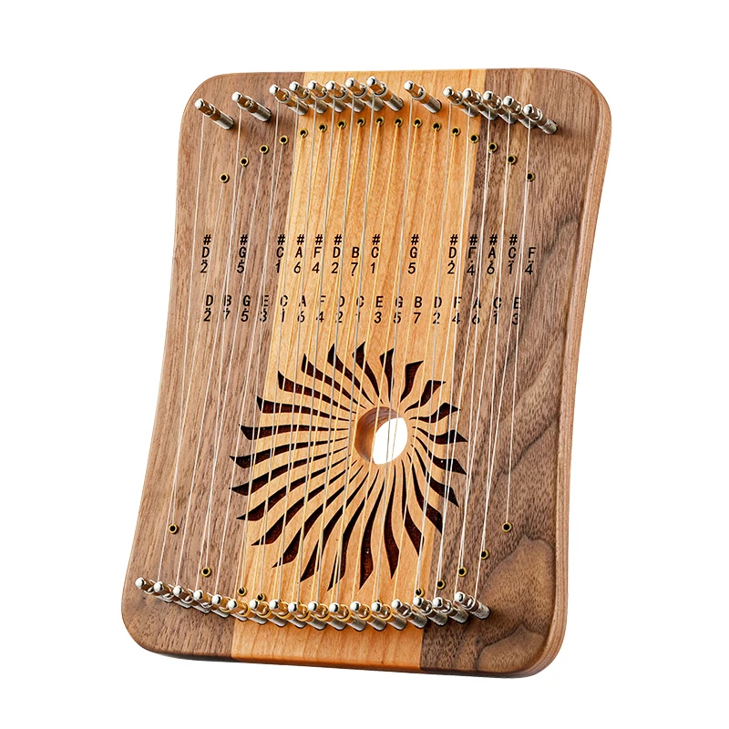 Hluru Lyre 31 Snaren Duim Kaly - Musical Instrument Harp recensie en prijs