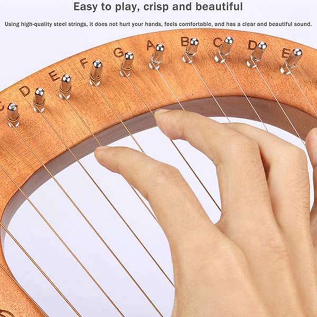 ABYB 21-snarige lierharp Snaar - Musical Instrument Harp recensie en prijs