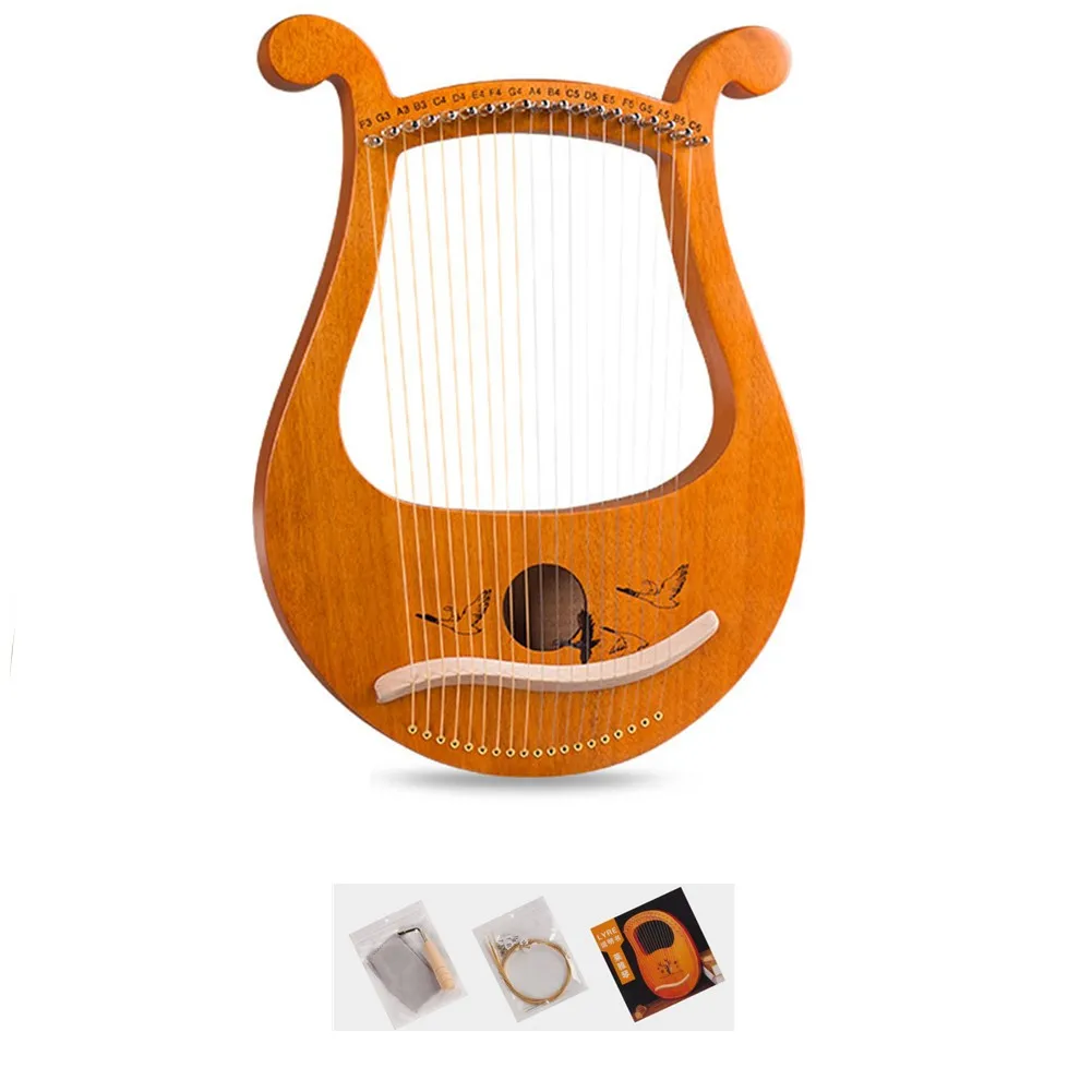 Hoge kwaliteit 19-snarige lier - Musical Instrument Harp recensie en prijs