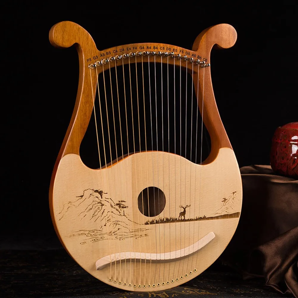 Hoge kwaliteit 19-snarige lier - Musical Instrument Harp recensie en prijs