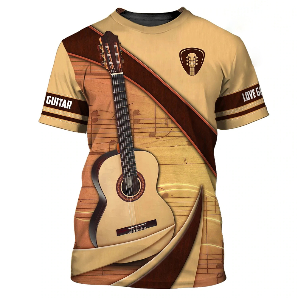 Muziek Jazz T-shirt 3D Print S - Musical Instrument Shop recensie en prijs